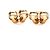 Tiffany & Co Orecchini pendenti Tiffany T Wire Bar in oro rosa D'oro - vista 11
