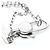 Collana Icon Gucci in oro bianco 18K con diamante Argento - vista 12
