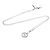 Collana Icon Gucci in oro bianco 18K con diamante Argento - vista 14