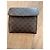 Céline Celine Tri-fold Monogram Coated Canvas Wallet - Brown - view 3