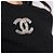 Spilla Chanel in metallo argentato e cristalli Argento - vista 5