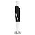 Diane von Furstenberg Vestido largo Rose de seda Negro Blanco - vista 3