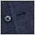 Autre Marque Jaqueta casual de lã e poliéster com abotoamento duplo L.B.M.1911 Azul Azul marinho - vista 6