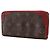 Cartera Louis Vuitton Zippy Monogram Long Castaño - vista 2