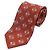 Autre Marque Nicky Silk Tie Brown Red