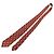 Autre Marque Nicky Silk Tie Brown Red - view 2