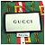 Chaqueta entallada Gucci Chaqueta de seda Negro Blanco Roja - vista 7