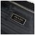 Borsa Tote in spugna Prada con logo Triangle Nero Bianco - vista 11