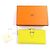 Hermès Cartera Hermes Beansufla en piel Epsom Amarillo - vista 2