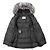 Prada Fox Fur Down Jacket Black - view 8