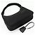 Borsa a mano in nylon e pelle di vitello Prada Re-Edition 2000 Re-Nylon Nero - vista 3
