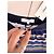 Gonna plissettata midi a righe multicolore Gerard Darel Bianco Blu - vista 2