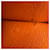 Hermès Collier Clochette en cuir vintage Hermes Orange  - vue 7