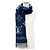 Stola in cashmere Louis Vuitton 2025 Blu navy - vista 4