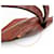Colgante Hermès de piel roja  - vista 10