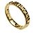 Anello T stretto in oro giallo 18K di Tiffany & Co. - vista 2