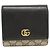 Cartera Bi-fold Gucci beige