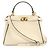 Borsa Fendi 2WAY Peekaboo Bianco