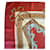 Hermès Bride de Cour Seidentuch Carré Françoise de La Perrière Weiß Rot Blau Golden Creme Koralle Hellblau  - Ansicht 8