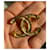 Spilla Chanel CC in Oro con Cristalli D'oro - vista 6