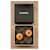Orecchini Chanel CC Logo Arancione D'oro Corallo - vista 2