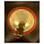 Orecchini Chanel CC Logo Arancione D'oro Corallo - vista 8