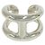 Hermès Hermes Osmos GM Sterling Silver 925 Ring Silvery
