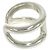 Hermès Hermes Osmos GM Band Ring Silvery - view 5