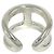 Hermès Hermes Osmos GM Band Ring Silvery - view 6