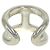 Hermès HERMES Osmos GM Sterling Silver 925 Band Ring Silvery - view 6