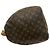 Louis Vuitton Vintage Keepall 50 Monogram Leather Boston Bag Marrone - vista 5