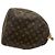 Louis Vuitton Vintage Keepall 50 Monogram Leather Boston Bag Marrone - vista 6