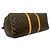 Louis Vuitton Vintage Keepall 50 Monogram Leather Boston Bag Marrone - vista 7