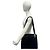 Salvatore Ferragamo Gancini Logo Hardware Leder Tote Bag Schwarz - Ansicht 2