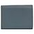 Christian Dior 30 Montaigne CD Logo Leather Tri-fold Wallet Blue - view 2