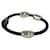 Hermès HERMES Wave Charm Bracelet Black Silvery  - view 3