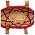LOEWE Beige Small Raffia Basket Tote mit Tierbestickung - Ansicht 4