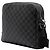 Louis Vuitton Black Damier Graphite Dayton Reporter PM Nero - vista 2