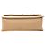 Bolsa Gucci de couro de bezerro bege com alça superior Turnlock Bamboo - vista 3