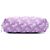 Céline Neceser de cosméticos Celine en lona con estampado Purple Carriage Púrpura - vista 3