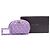 Céline Neceser de cosméticos Celine en lona con estampado Purple Carriage Púrpura - vista 6
