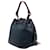 Borsa a secchiello Prada Blue Soft Calf Tassel Convertible Drawstring Blu navy - vista 2
