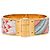 Bracciale Hermès Pink Wide Savana Dance Charniere Hinged Rosa - vista 3