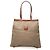 Céline Celine Tote aus beschichtetem Canvas Beige Macadam