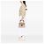 Borsa Burberry Brown Medium Tricolor Trench in pelle di vitello DK88 - vista 6