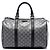 Borsa Boston GG Crystal Joy Gucci Grigio Medium Marrone