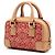 LOEWE Bolso Nano Canvas Amazona Marrón Castaño - vista 2
