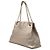 Tote Soho Chain in pelle di vitello metallizzata oro Medium di Gucci D'oro - vista 2