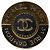 Spilla Chanel Gold CC Placcata Oro Smalto 31 Rue Cambon D'oro