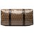 Borsa Boston Fendi Zucchino Marrone Crystal - vista 3